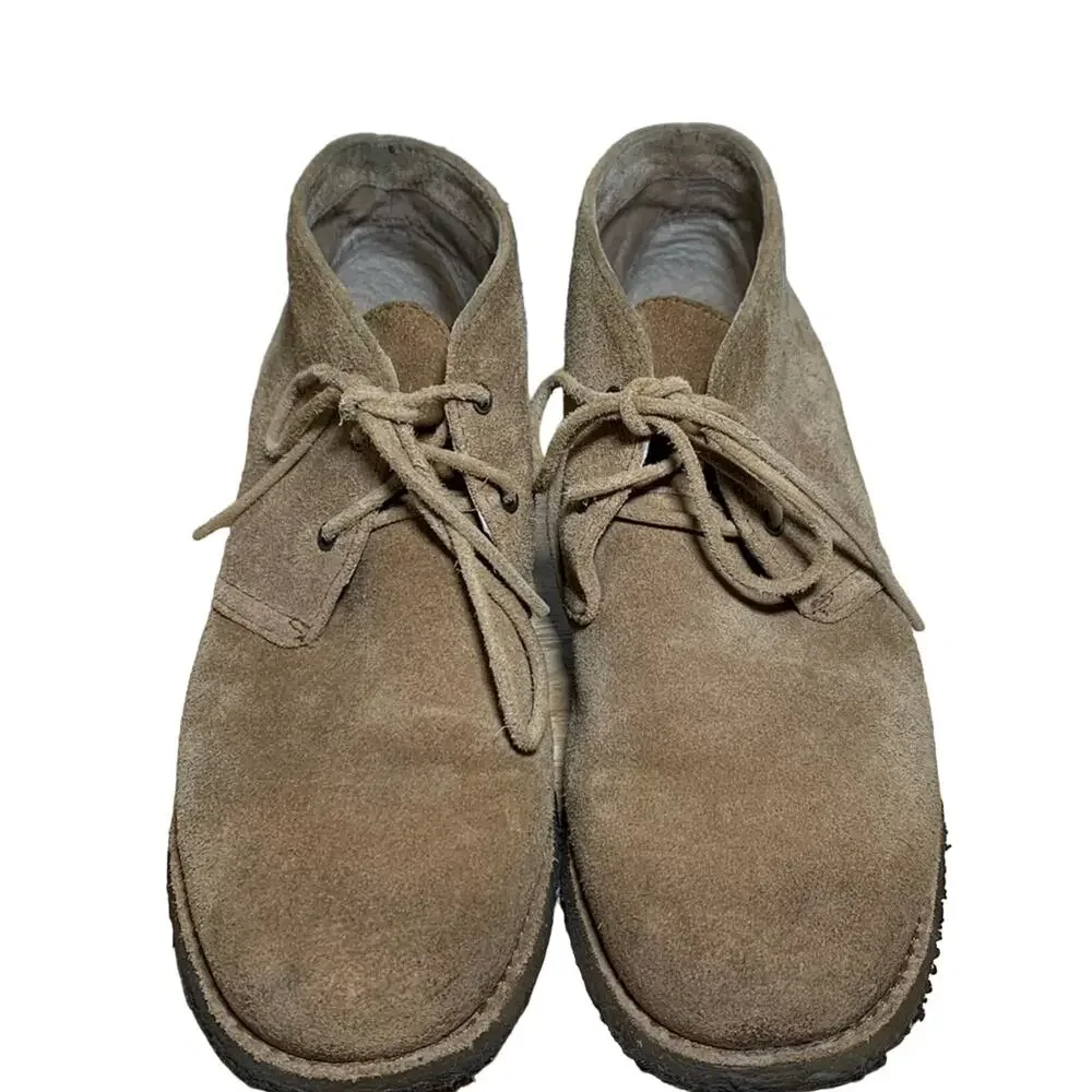 Ugg Men's Leighton Lace Up Suede Ankle Chukka Boot Light Tan 9